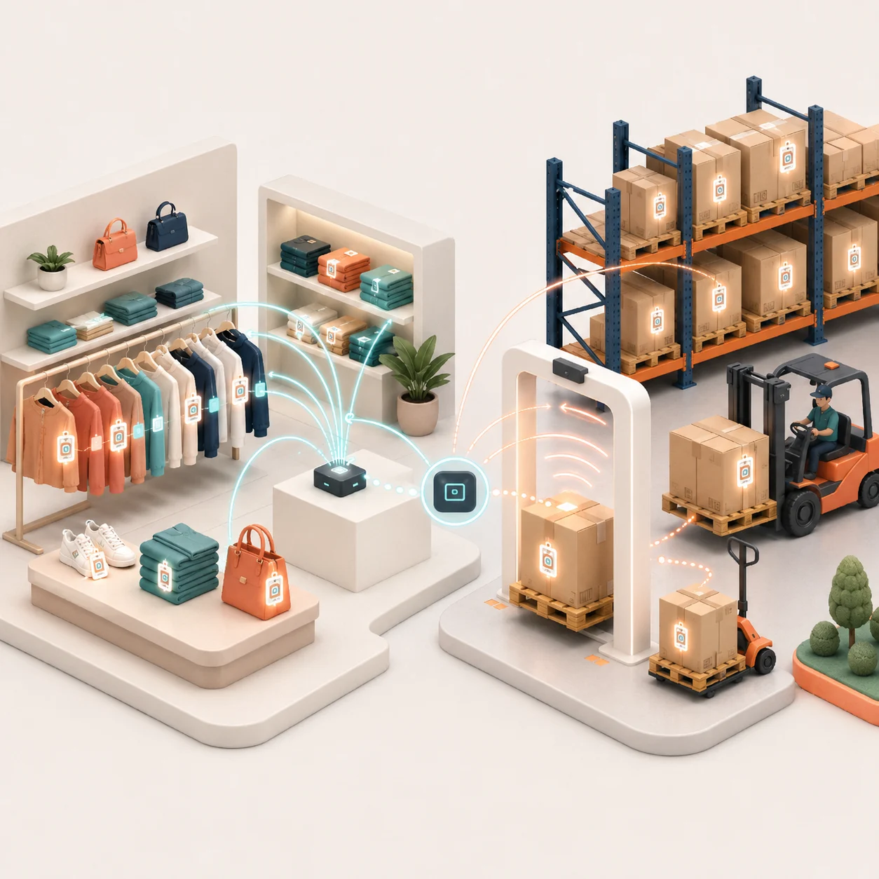 rfid tags in retail​