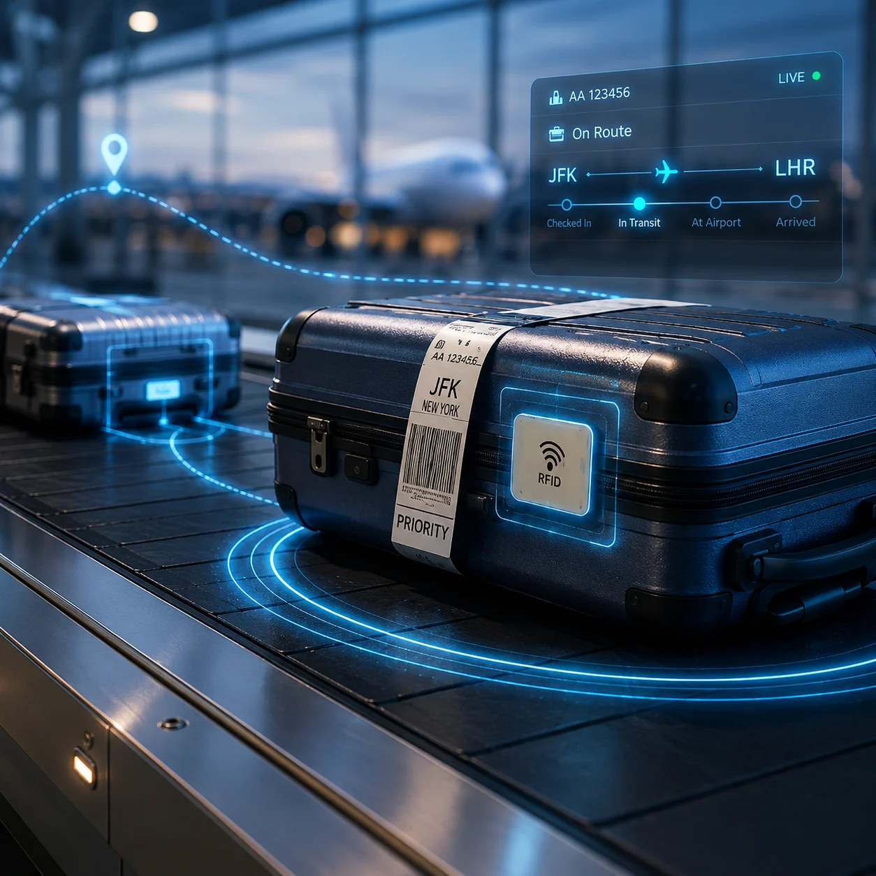 Smart Airport Baggage Tracking
