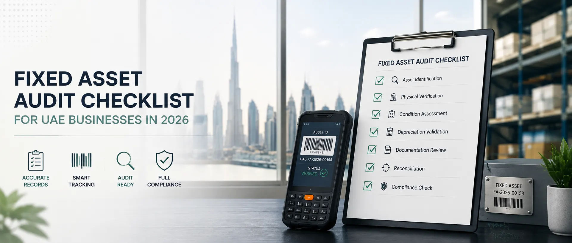 Fixed Asset Audit Checklist for UAE Businesses