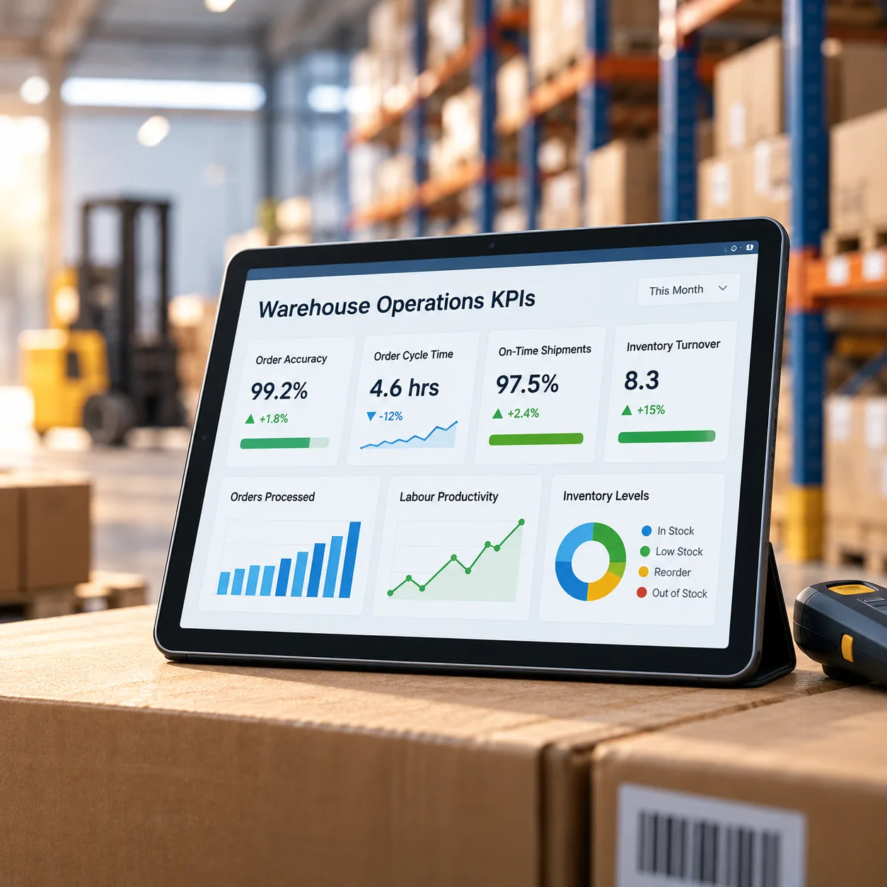kpis for warehouse operations​